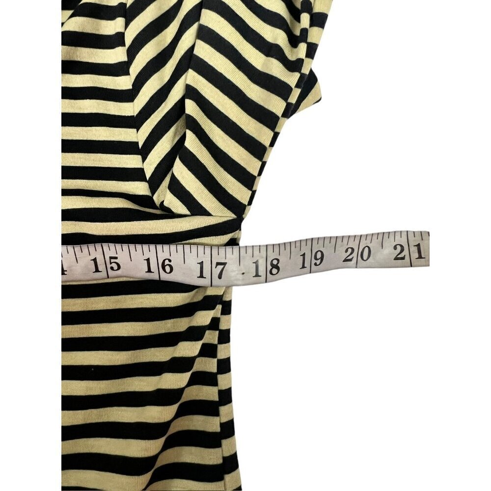 LuLaRoe Women's Long Sleeve Tan & Black Top - Picture 4 of 6